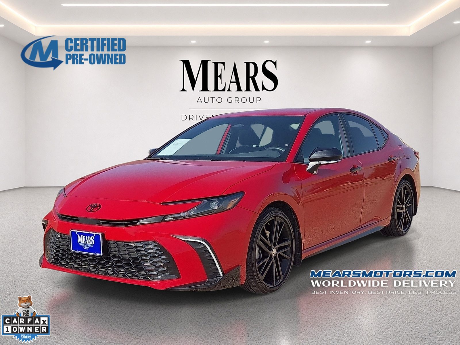 Supersonic Red 2026 Toyota Camry Sedan Front-Wheel Drive Continuously Variable Transmission