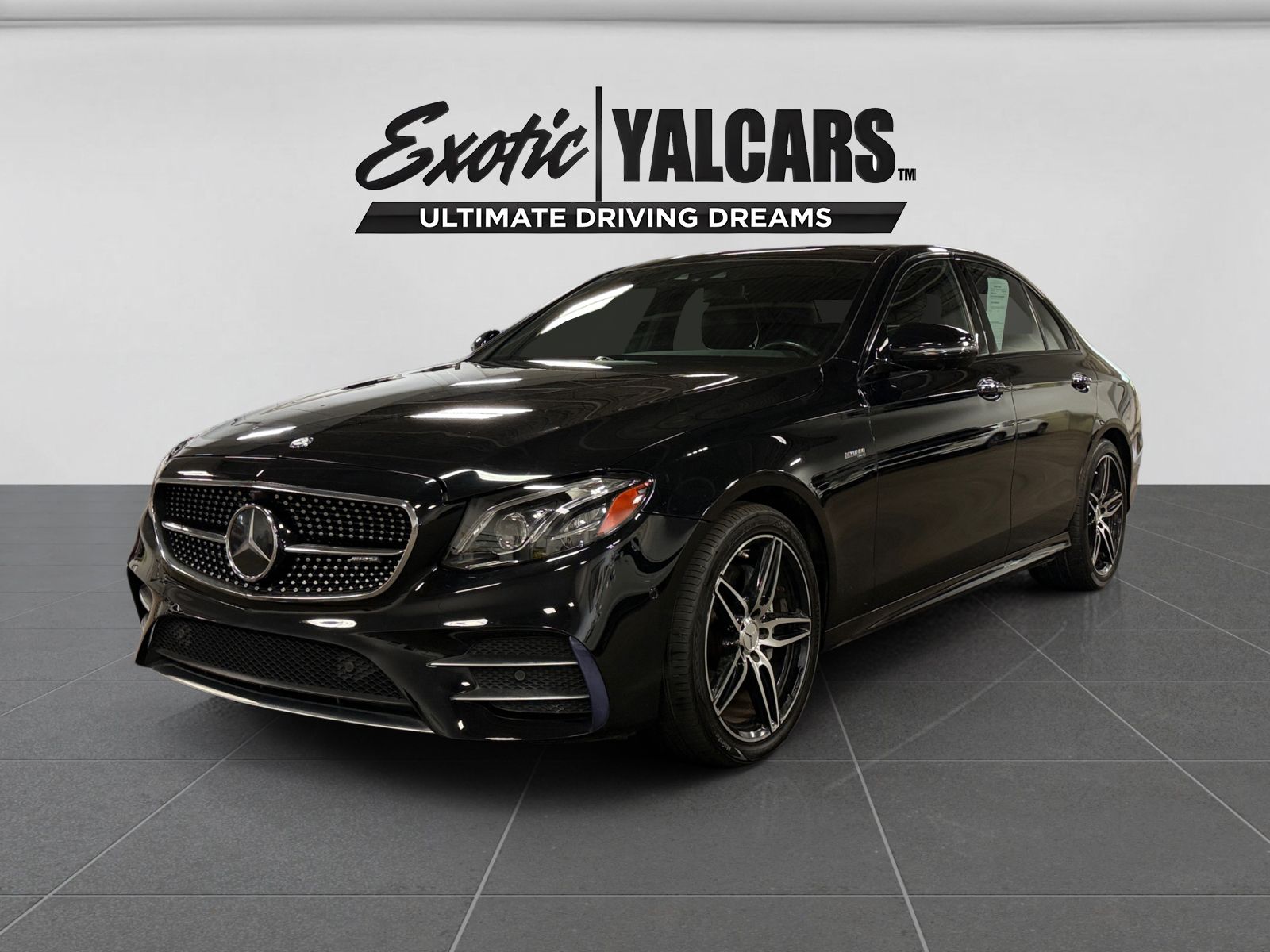 Black 2017 Mercedes-Benz E-Class AMG E 43 4MATIC Sedan All-Wheel Drive 9-Speed Automatic