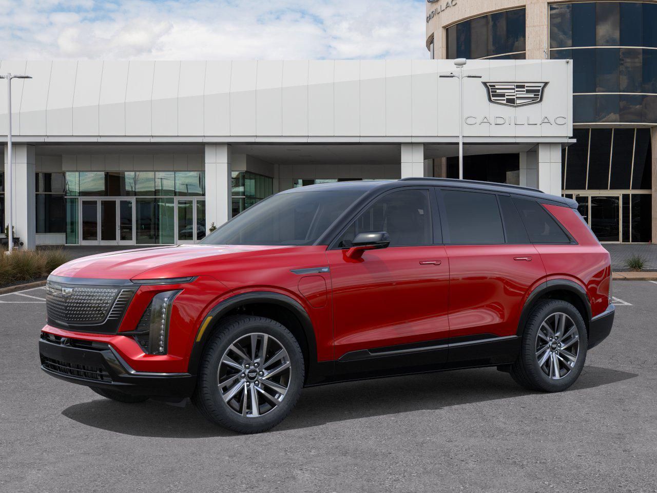 2027 Cadillac VISTIQ Sport Red at Bayway Cadillac of The Woodlands