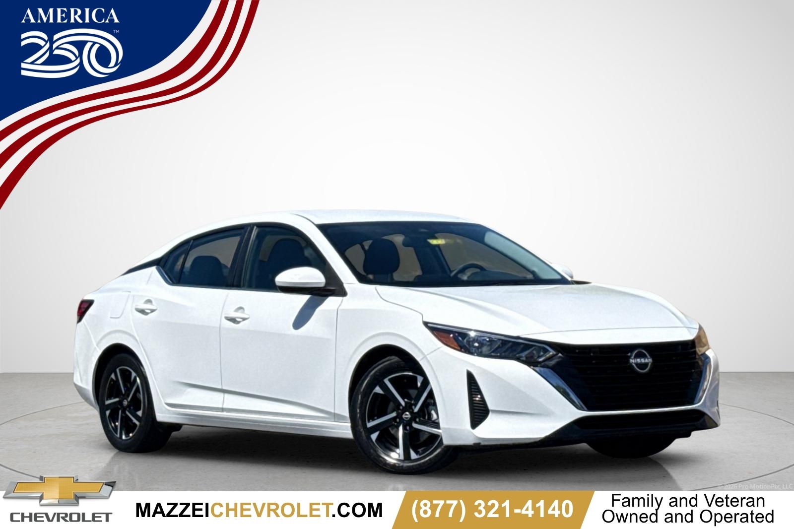White (Fresh Powder) 2024 Nissan Sentra Sedan Front-Wheel Drive Continuously Variable Transmission