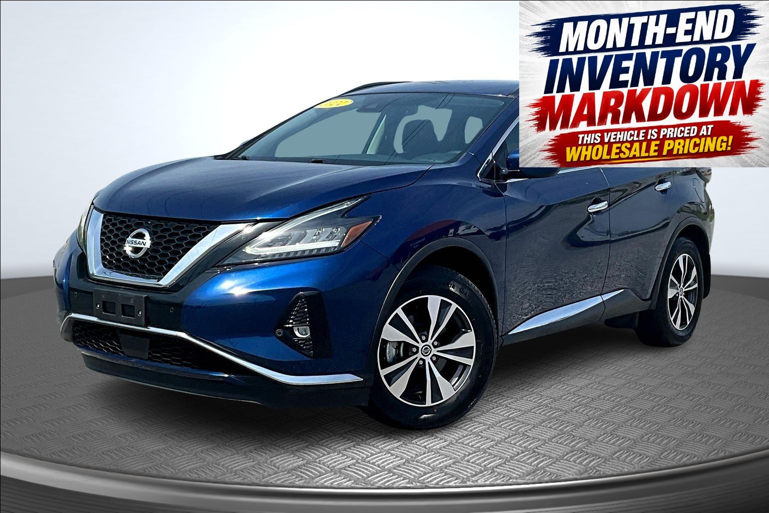 Deep Blue Pearl 2021 Nissan Murano SUV / Crossover All-Wheel Drive Continuously Variable Transmission