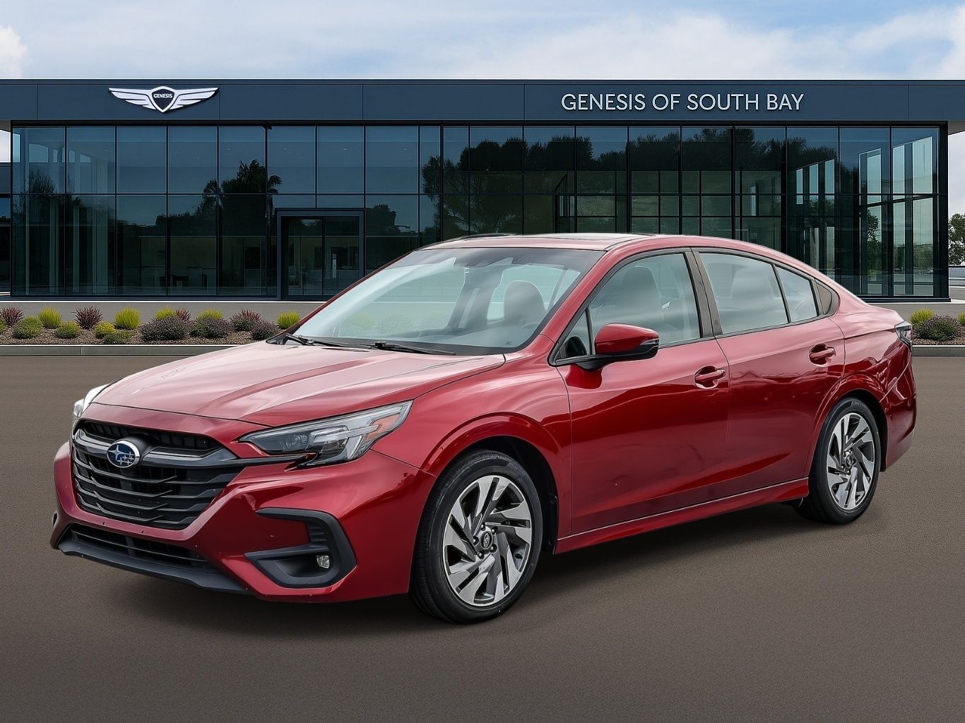 Crimson Red Pearl 2024 Subaru Legacy Limited AWD Sedan All-Wheel Drive Continuously Variable Transmission