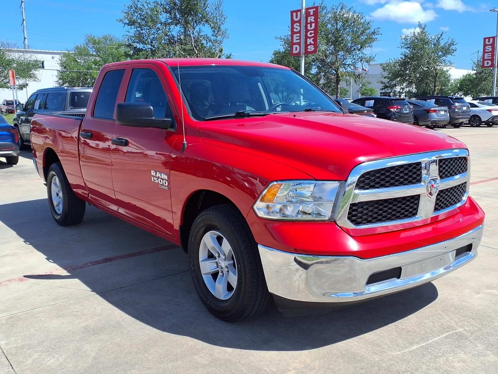 2024 Ram 1500 Classic SLT Red at Victoria Chrysler Dodge Jeep Ram