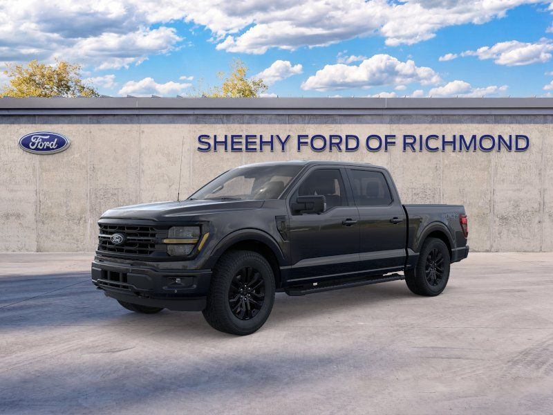 New 2026 Agate Black Metallic Ford XLT image 2