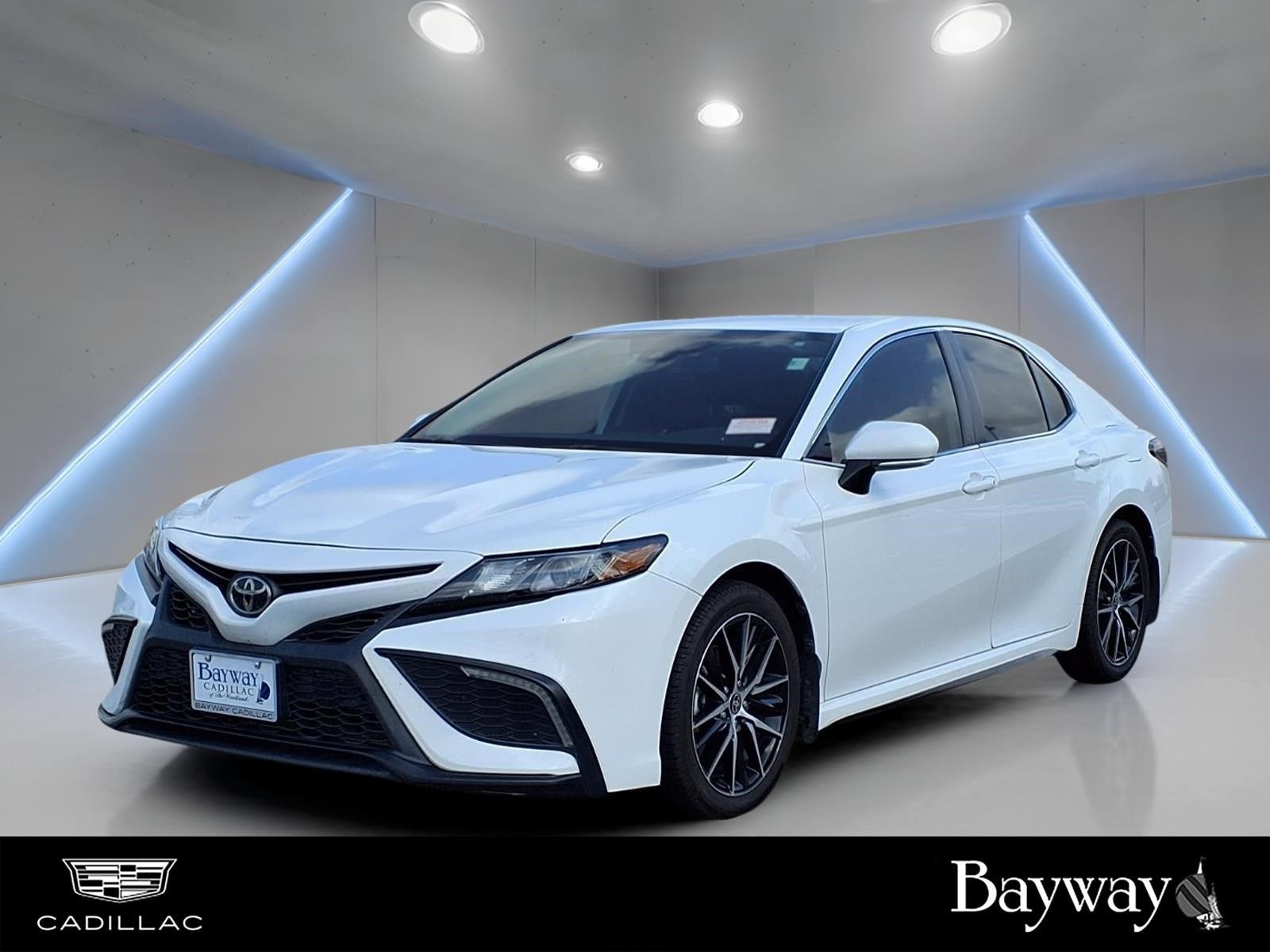 2024 Toyota Camry SE White at DeMontrond Automotive Group