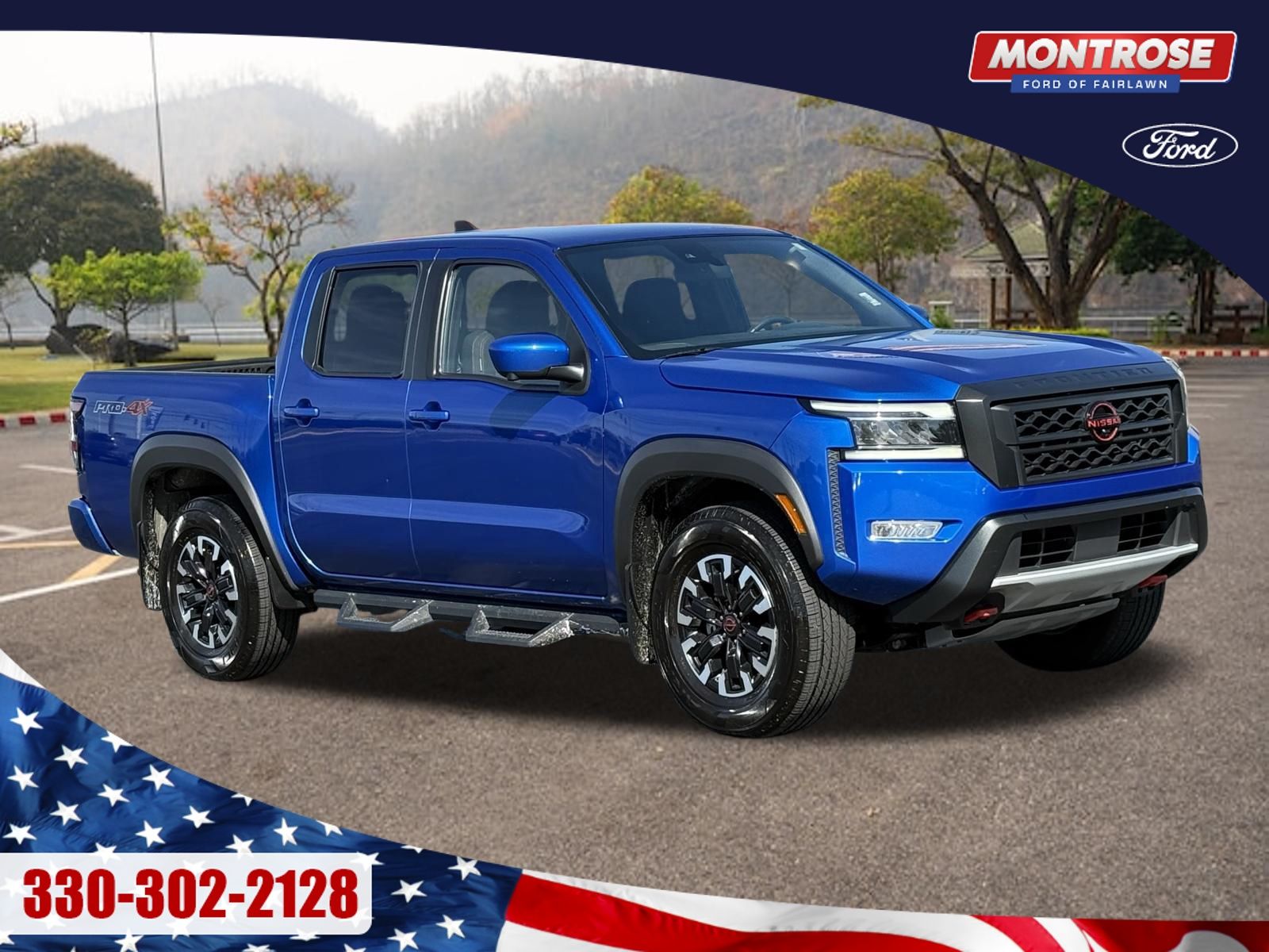 Bluestone 2024 Nissan Frontier Pickup Truck Four-Wheel Drive 9-Speed Automatic Overdrive