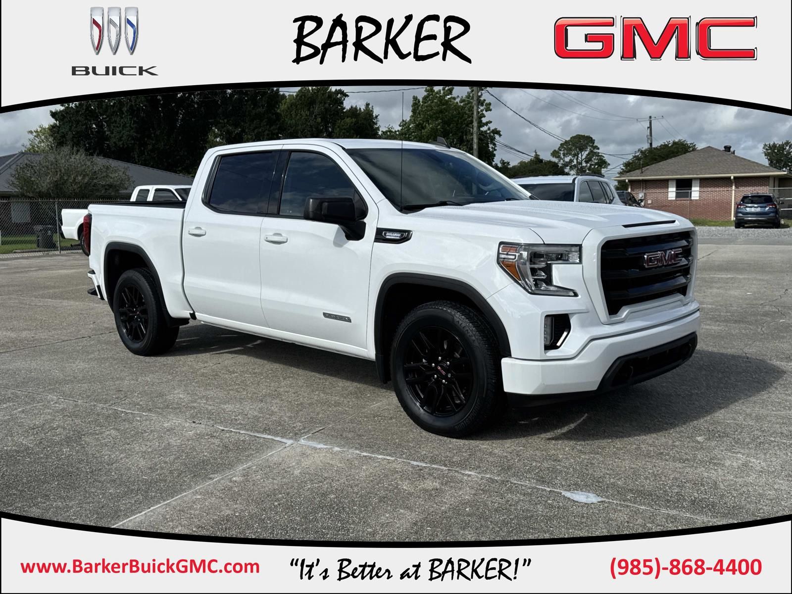 Summit White 2020 GMC Sierra 1500 Elevation Crew Cab RWD Pickup Truck 4X2 Automatic