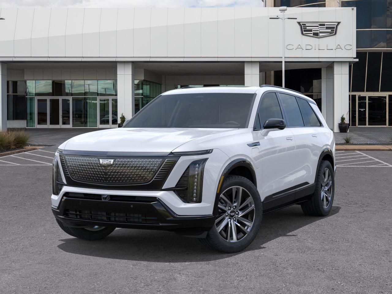 2027 Cadillac VISTIQ Sport White at Bayway Cadillac of The Woodlands