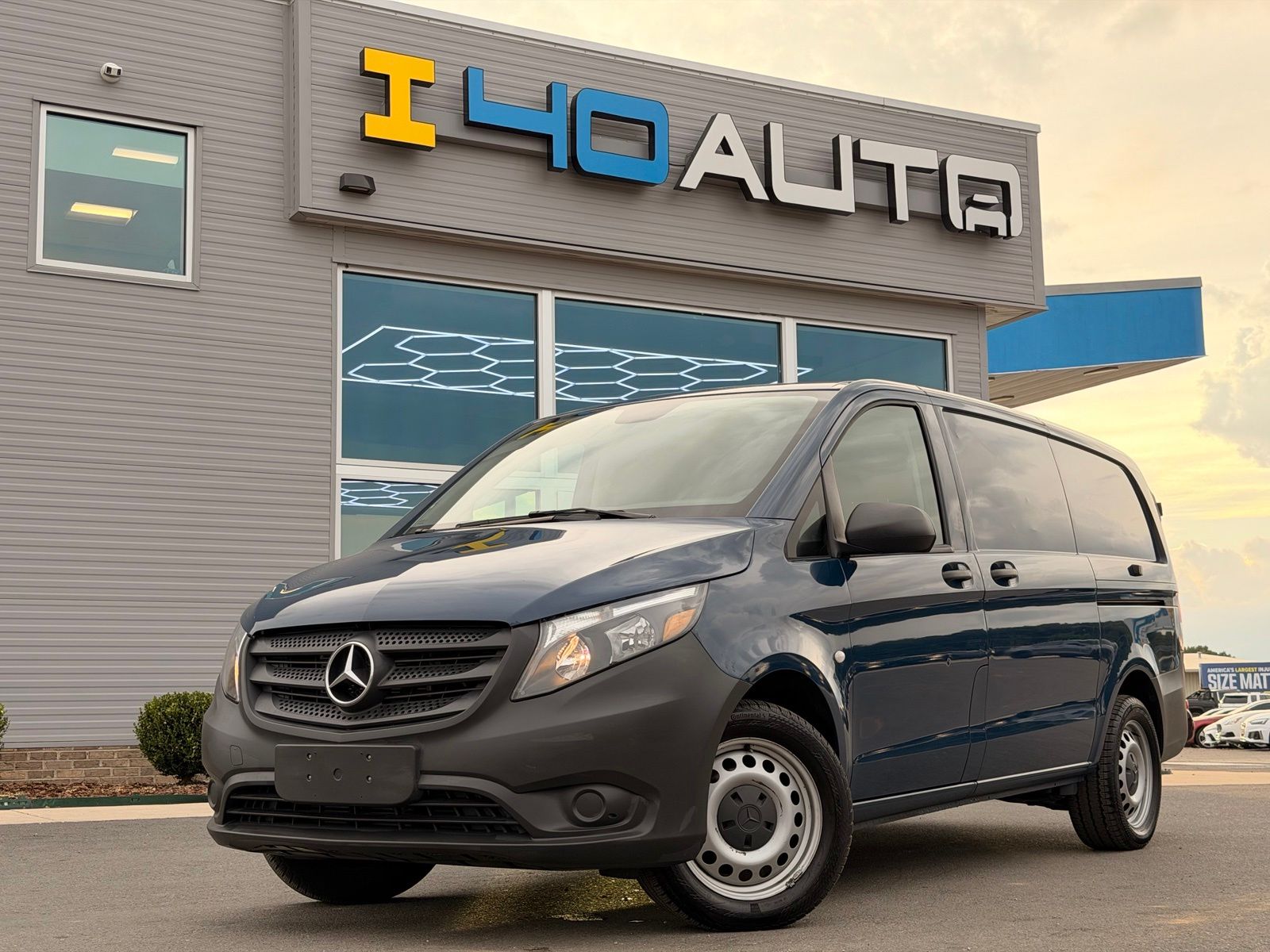 Blue 2019 Mercedes-Benz Metris Van Rear-Wheel Drive 7-Speed Automatic