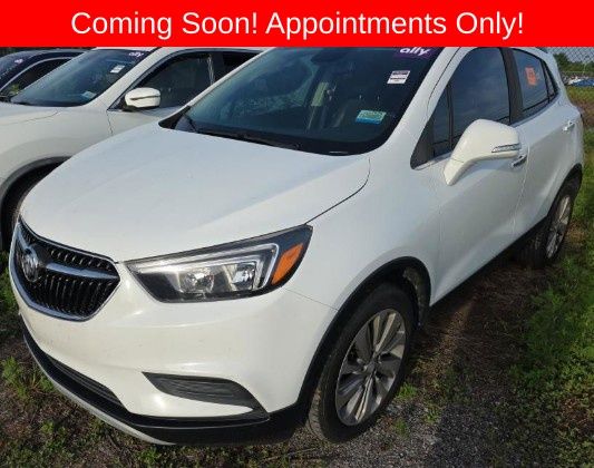 Summit White 2018 Buick Encore Preferred FWD SUV / Crossover Front-Wheel Drive 6-Speed Automatic Overdrive