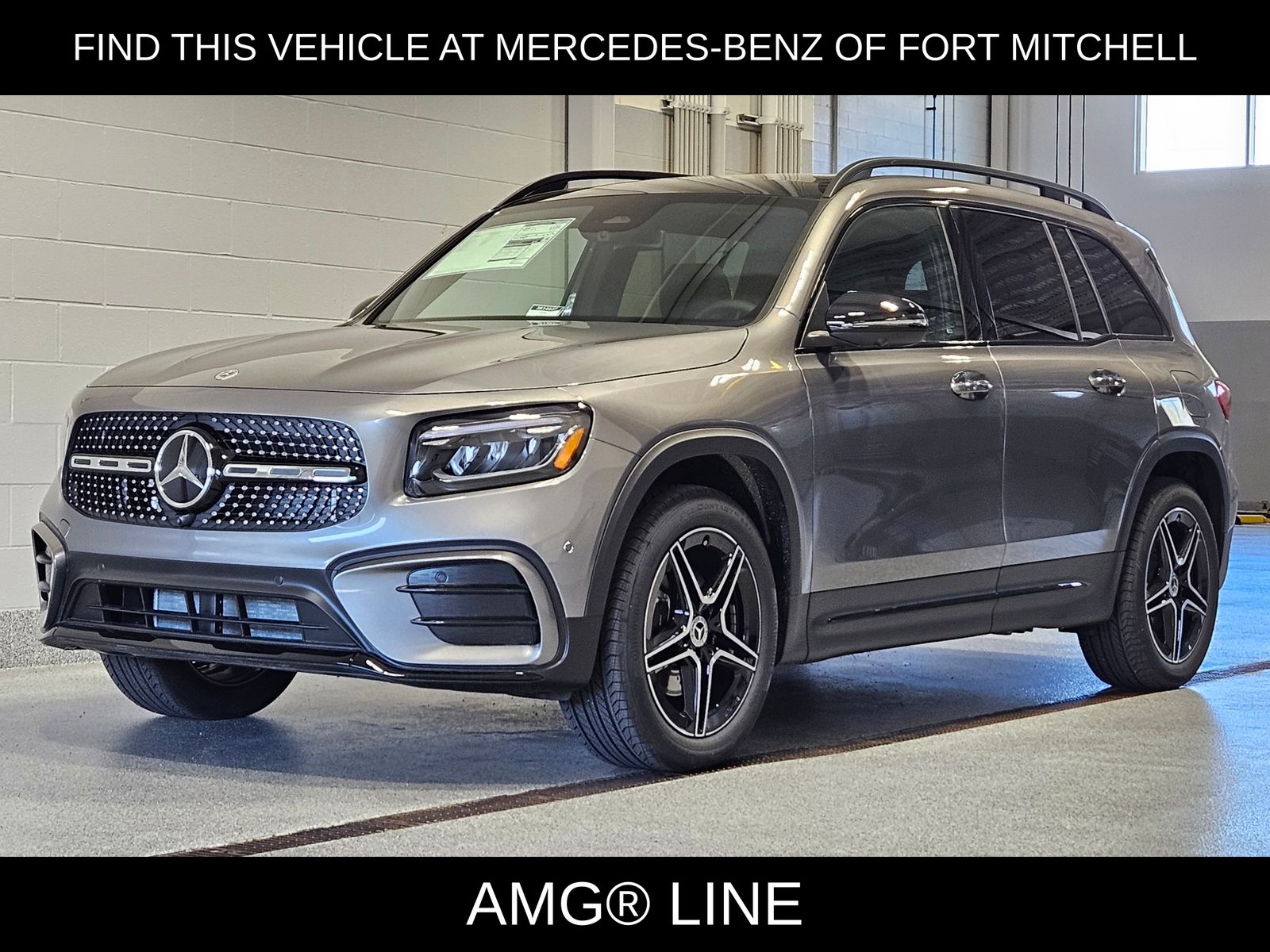 Gray (Mountain Grey Metallic) 2026 Mercedes-Benz GLB 250 4MATIC SUV / Crossover All-Wheel Drive 8-Speed Dual Clutch