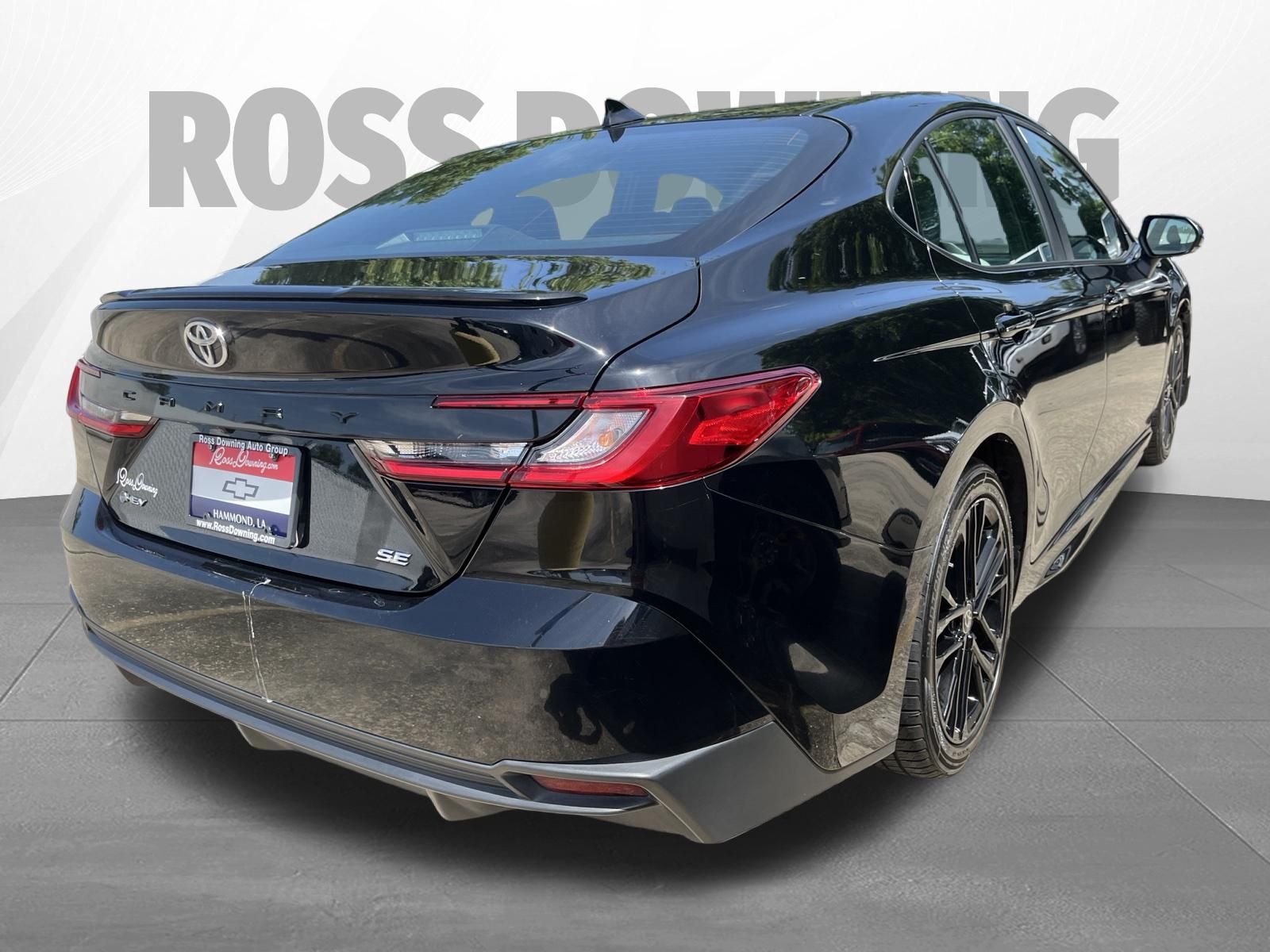 2025 Toyota Camry SE Black at Ross Downing Buick GMC