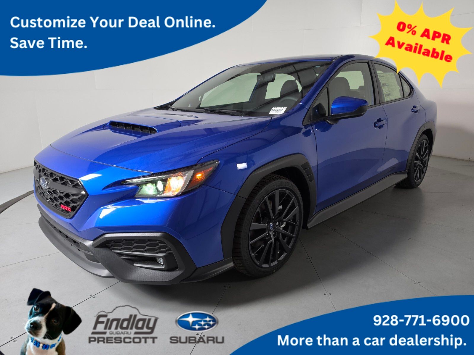2026 Subaru WRX Azul (WR Blue Pearl) Sedán Tracción en las cuatro ruedas 6 velocidades Manual