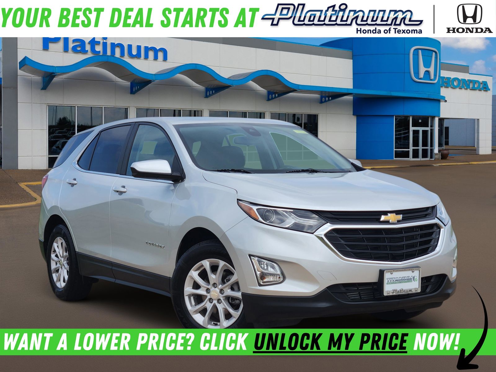 Silver Ice Metallic 2021 Chevrolet Equinox LT FWD with 1LT SUV / Crossover Front-Wheel Drive 6-Speed Automatic Overdrive