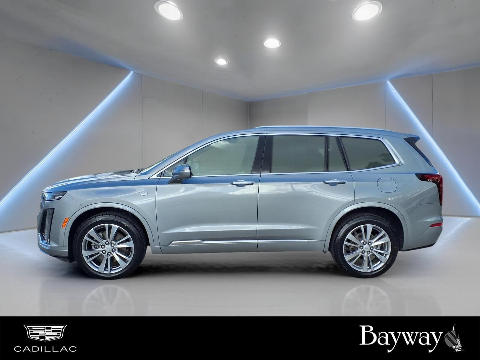 2024 Cadillac XT6 Premium Luxury Silver at Texan Dodge Chrysler Jeep Ram