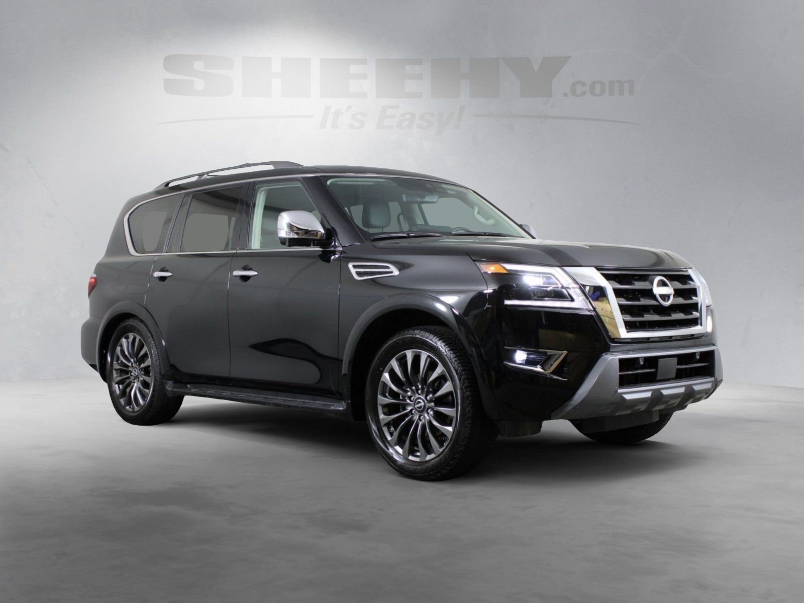 Used 2024 Black Nissan Platinum image 2
