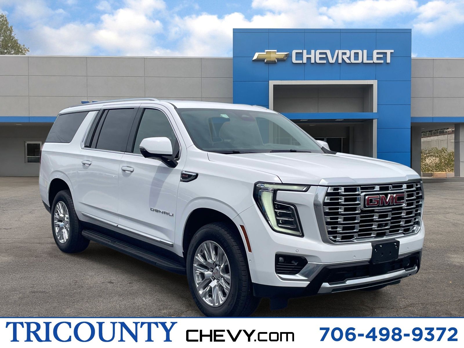 Summit White 2025 GMC Yukon XL SUV / Crossover Four-Wheel Drive