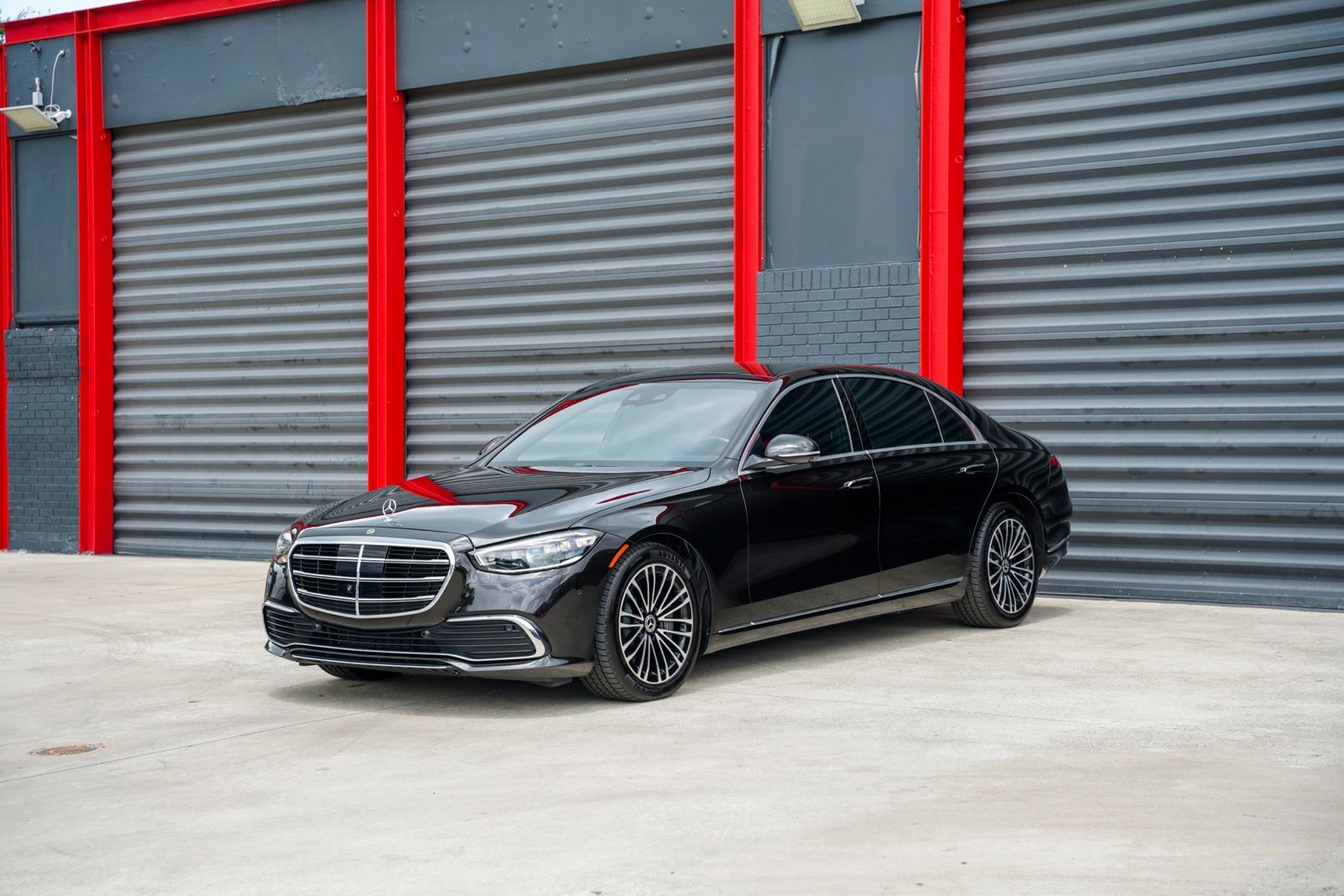 Black 2022 Mercedes-Benz S-Class Sedan All-Wheel Drive 9-Speed Automatic