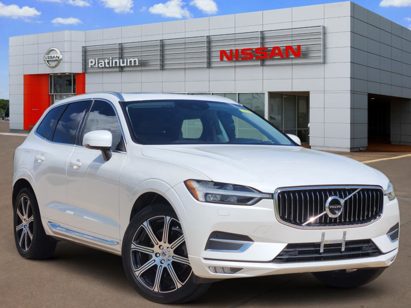 Crystal White 2020 Volvo XC60 SUV / Crossover All-Wheel Drive Automatic