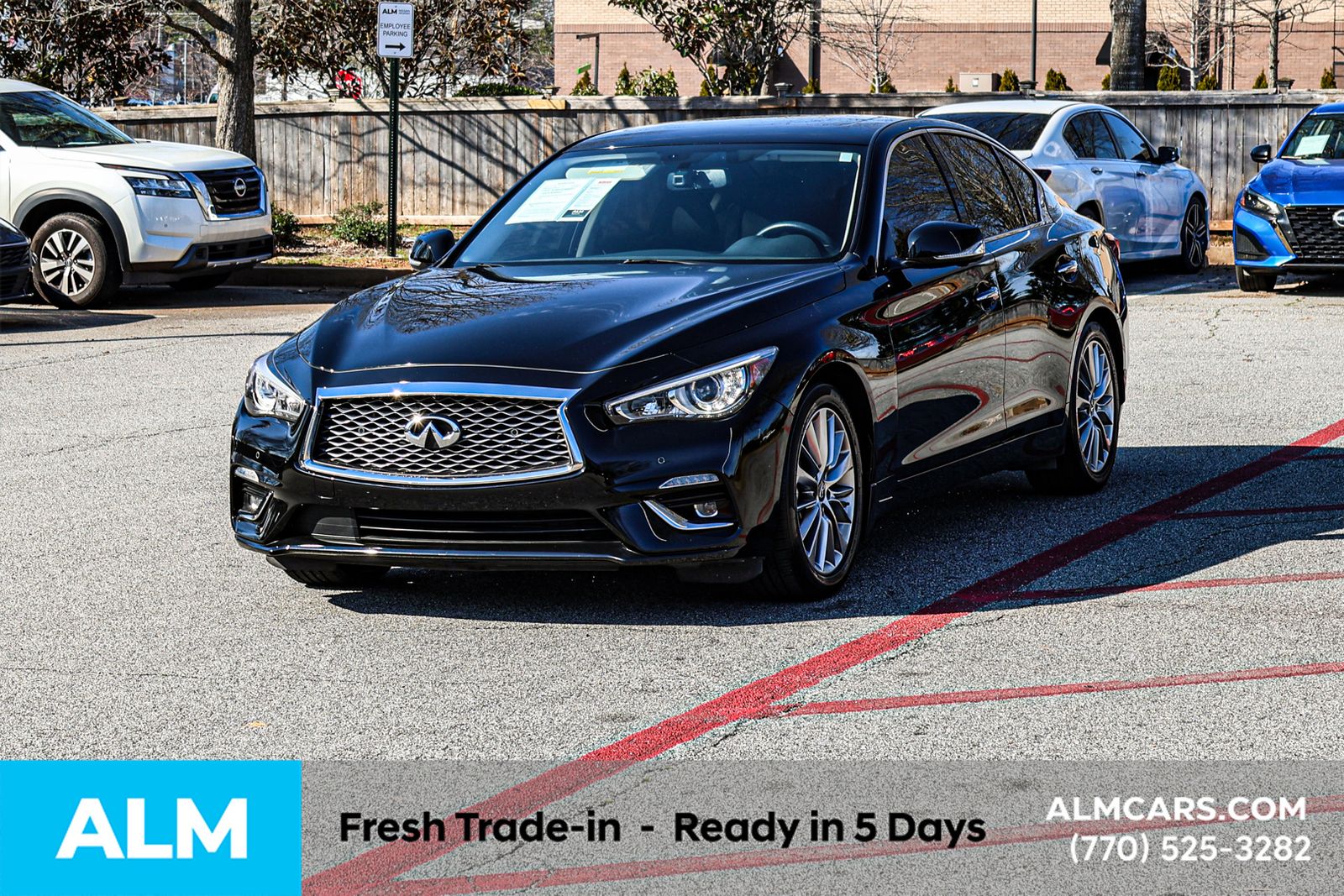 Used 2024 Black INFINITI LUXE image 3