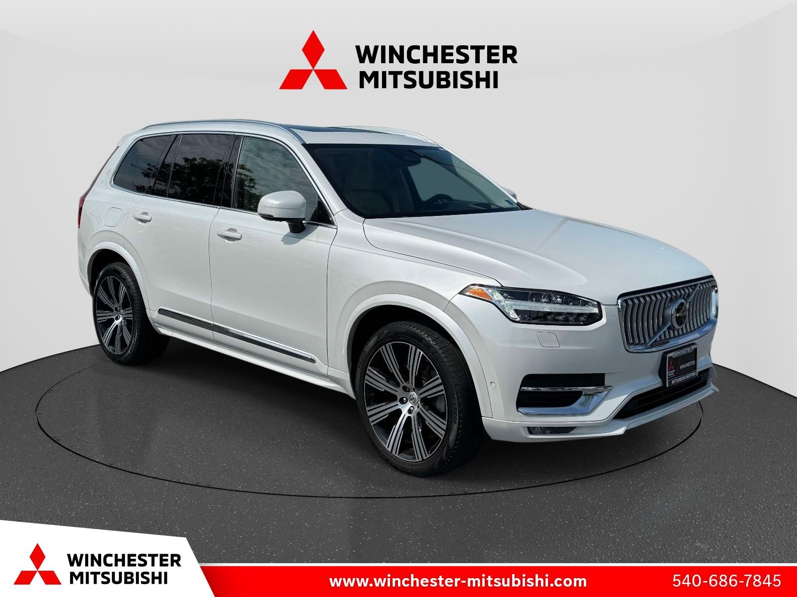 Crystal White 2023 Volvo XC90 SUV / Crossover All-Wheel Drive Automatic