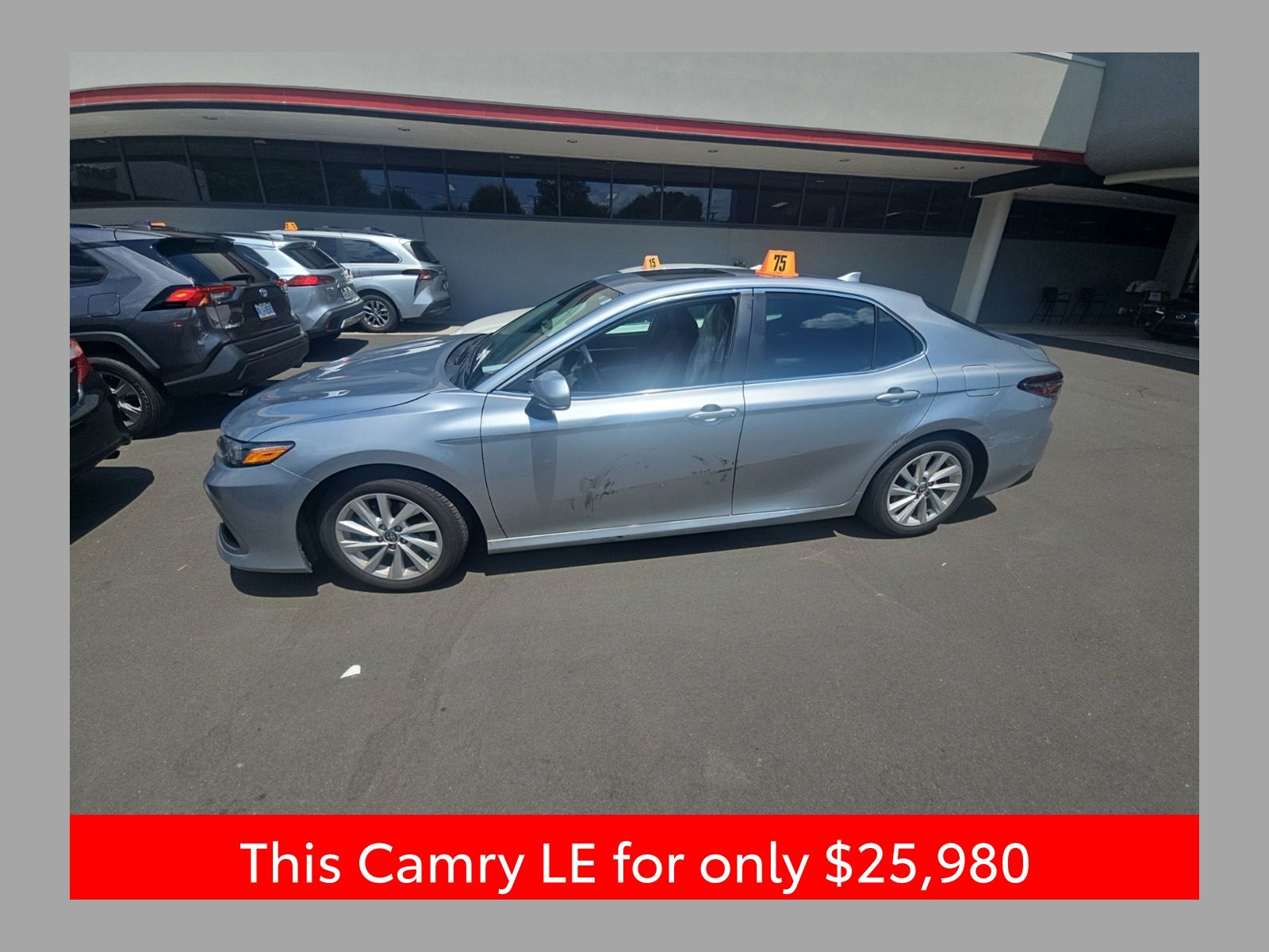 Celestial Silver Metallic 2024 Toyota Camry Sedan Front-Wheel Drive 8-Speed Automatic