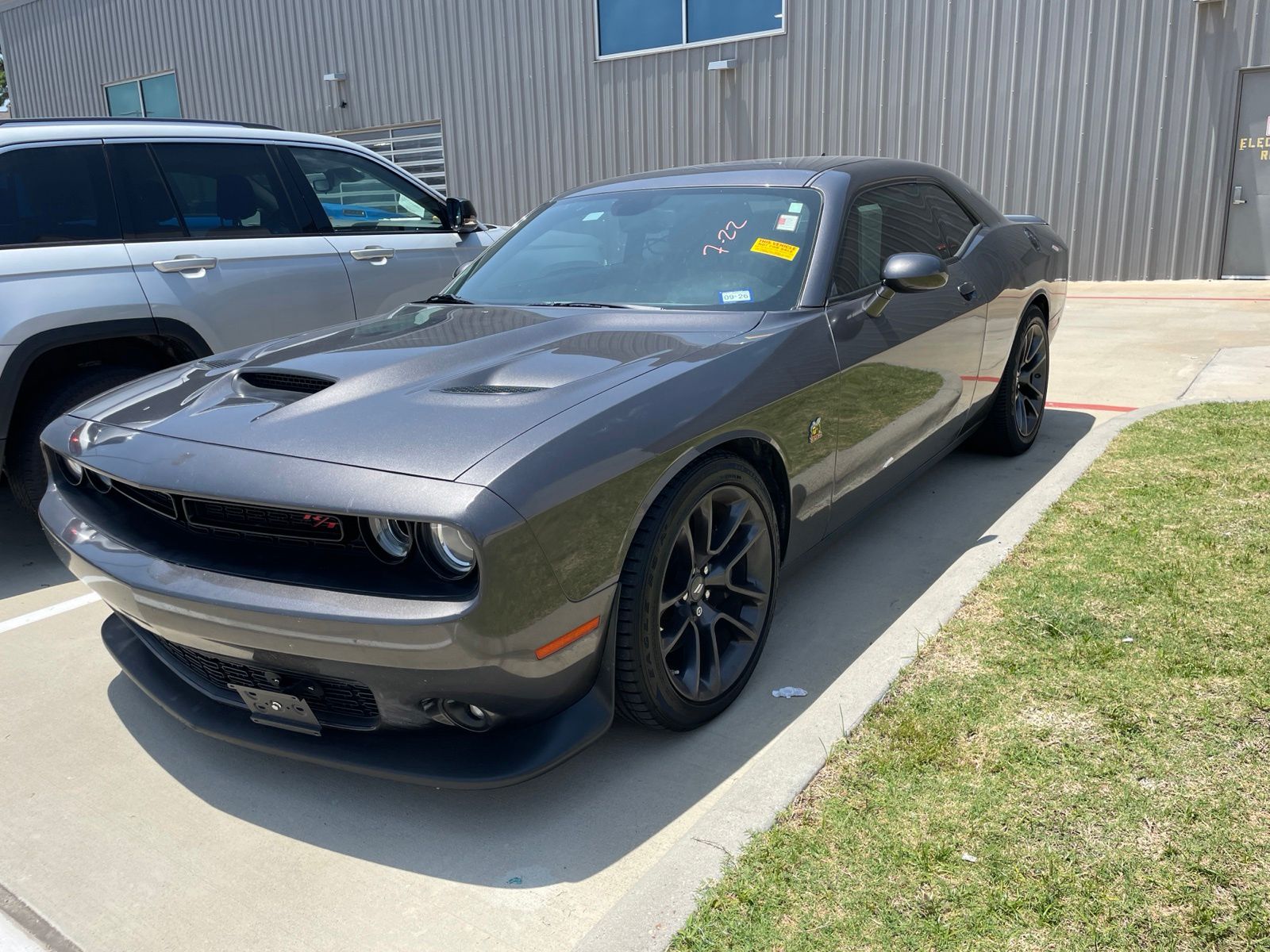Gray (Granite Crystal Metallic Clearcoat) 2021 Dodge Challenger Coupe Rear-Wheel Drive 8-Speed Automatic