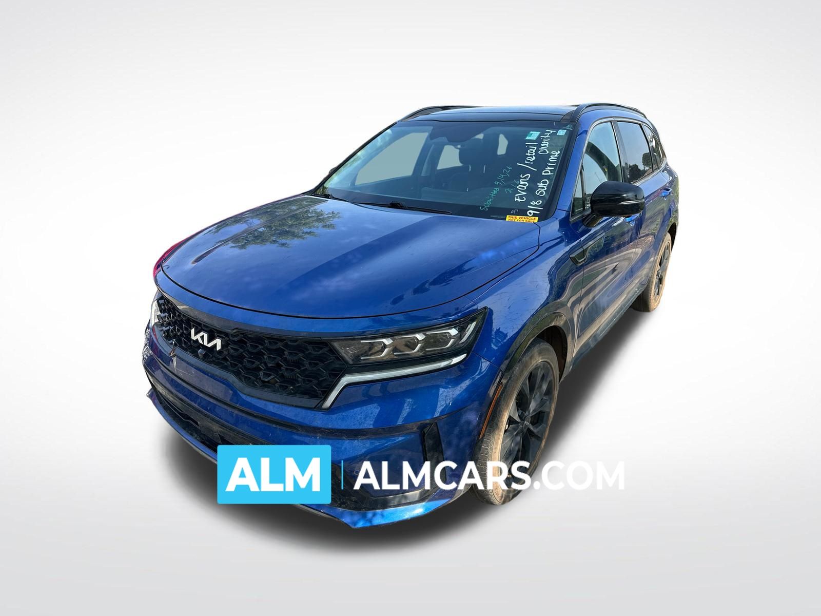 Sapphire Blue 2022 Kia Sorento SUV / Crossover Front-Wheel Drive 8-Speed Dual Clutch