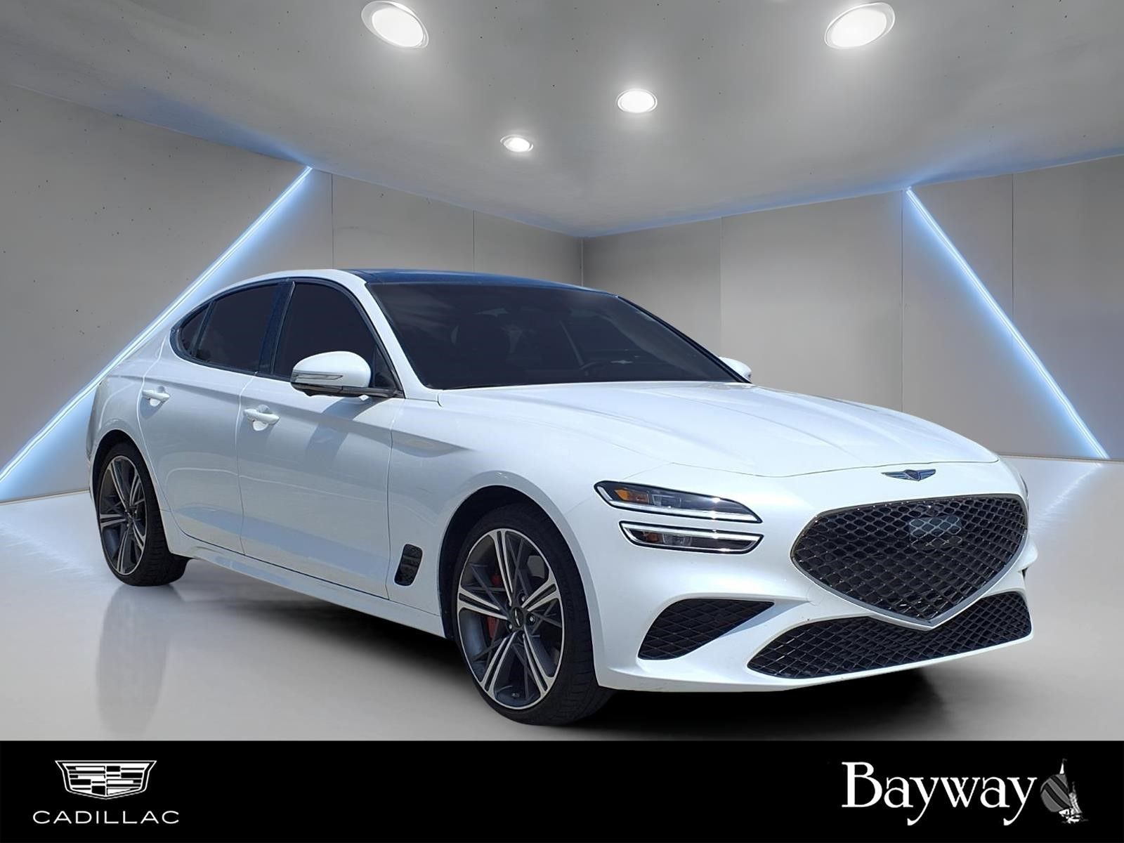 2025 Genesis G70 3.3T Sport Advanced White at Genesis of Spring