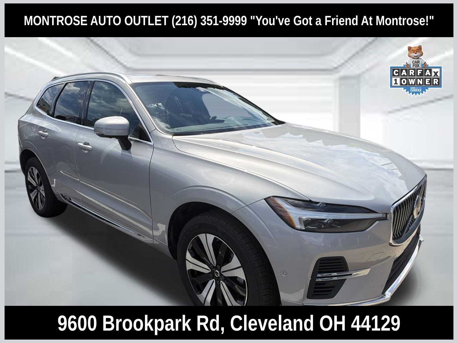 Silver Dawn Metallic 2023 Volvo XC60 Recharge T8 Plus Bright Theme eAWD SUV / Crossover All-Wheel Drive Automatic