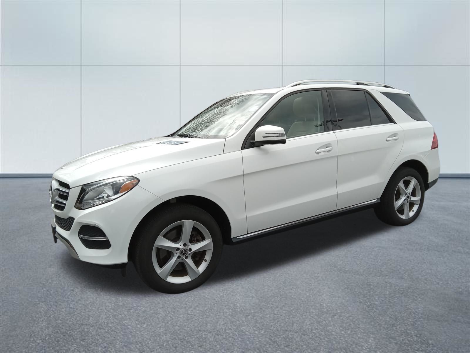 Polar White 2019 Mercedes-Benz GLE 400 4MATIC SUV / Crossover All-Wheel Drive 9-Speed Automatic