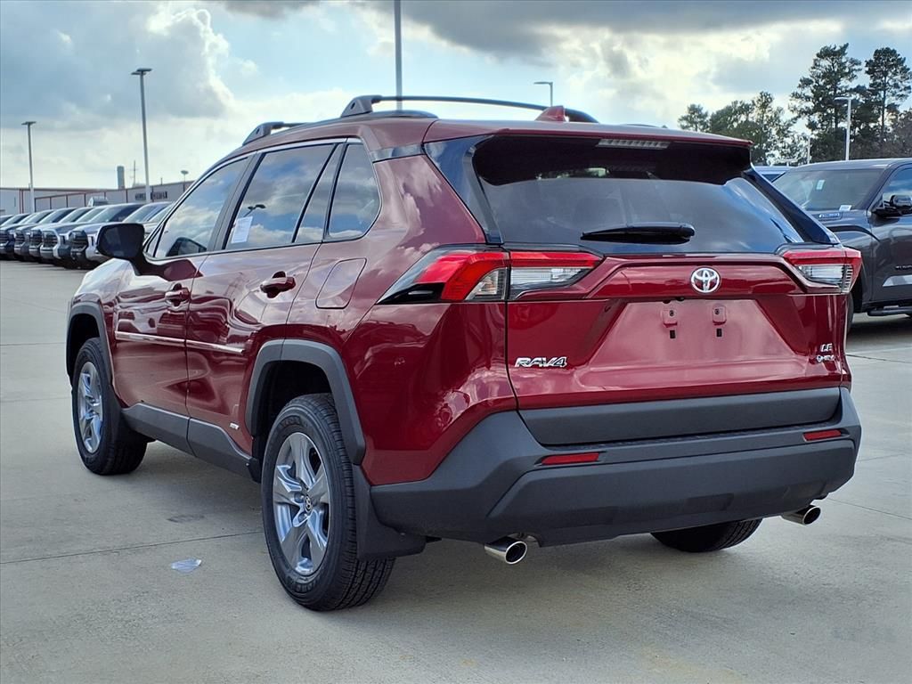 2025 Toyota RAV4 Hybrid LE Red at Community Toyota