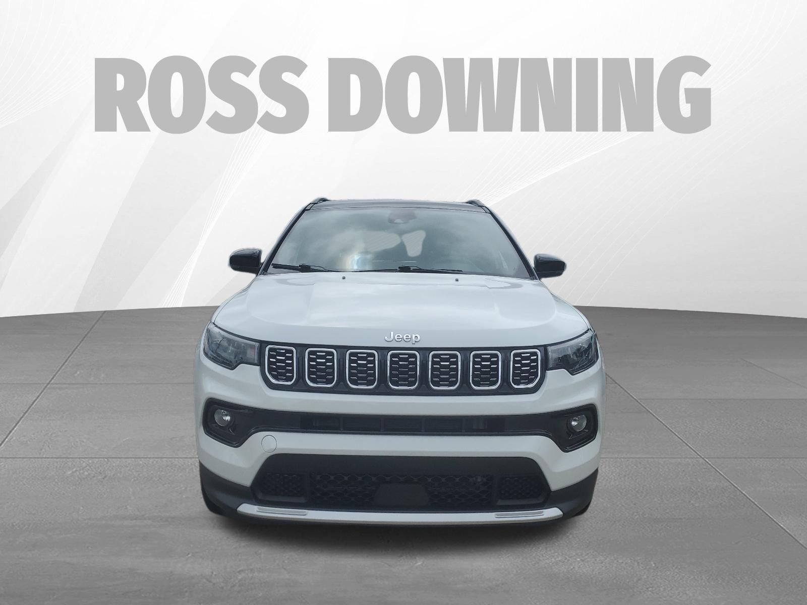 2025 Jeep Compass Limited White at Ross Downing Buick GMC