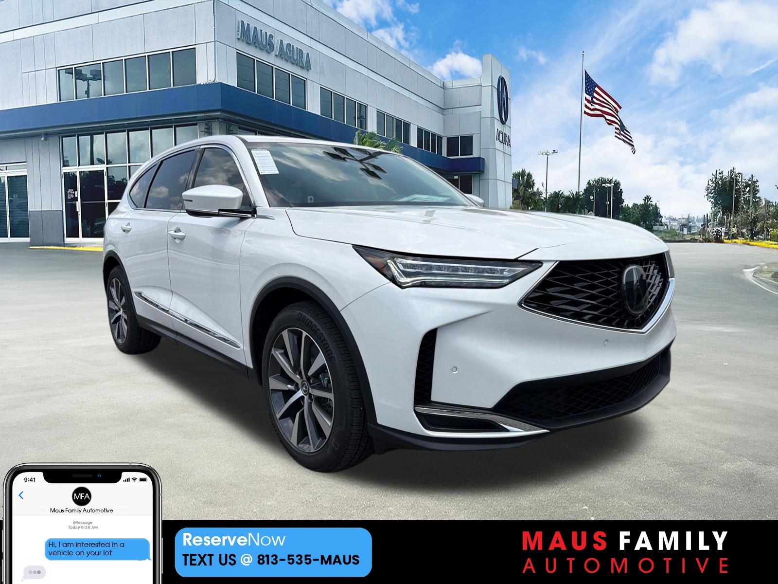 White 2026 Acura MDX SUV / Crossover All-Wheel Drive Automatic