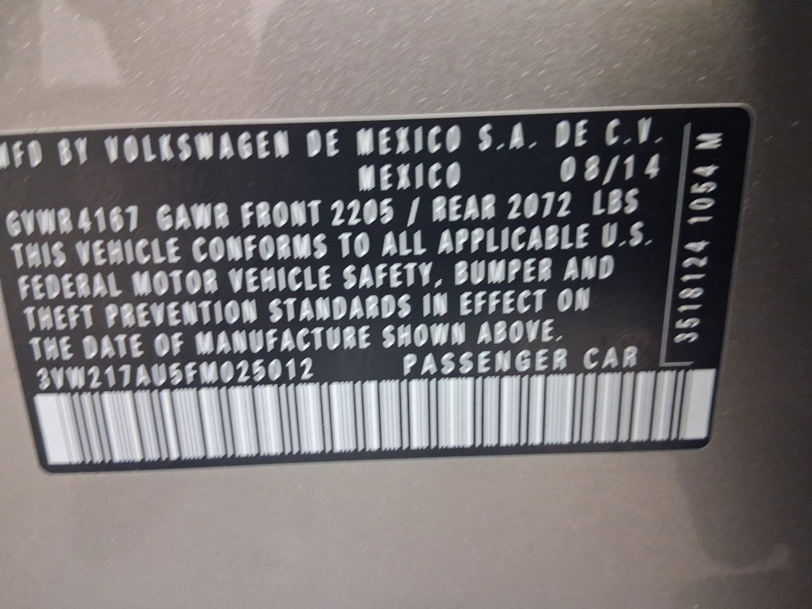 Used Car 2015 Volkswagen Golf  For Sale Under $12,000 In Austin, Texas