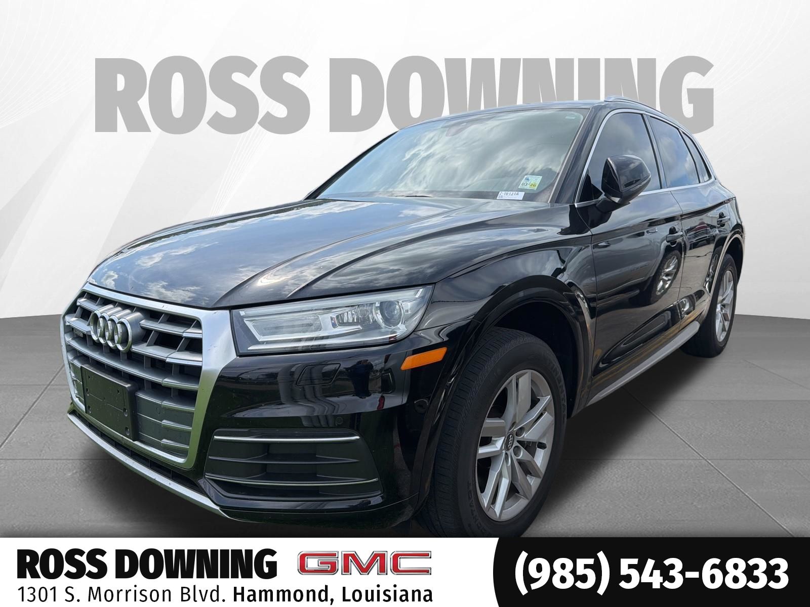 2020 Audi Q5 45 Premium Black at Toyota of Kenner
