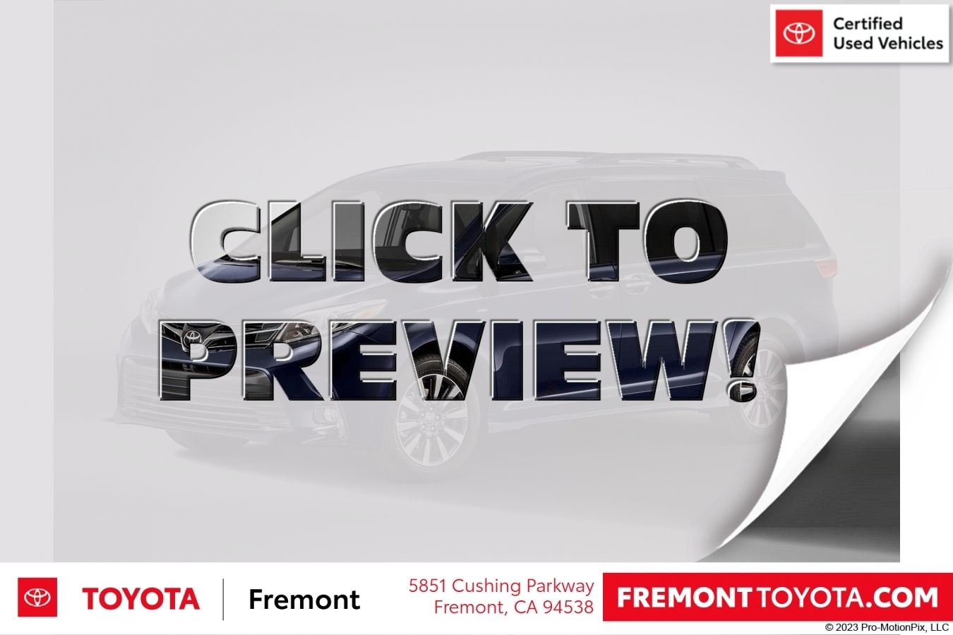 Predawn Gray Mica 2020 Toyota Sienna Minivan Front-Wheel Drive 8-Speed Automatic