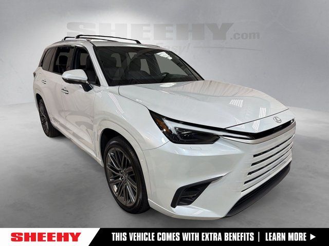 White (Wind Chill Pearl) 2024 Lexus TX Hybrid 550h+ Luxury AWD SUV / Crossover All-Wheel Drive Continuously Variable Transmission