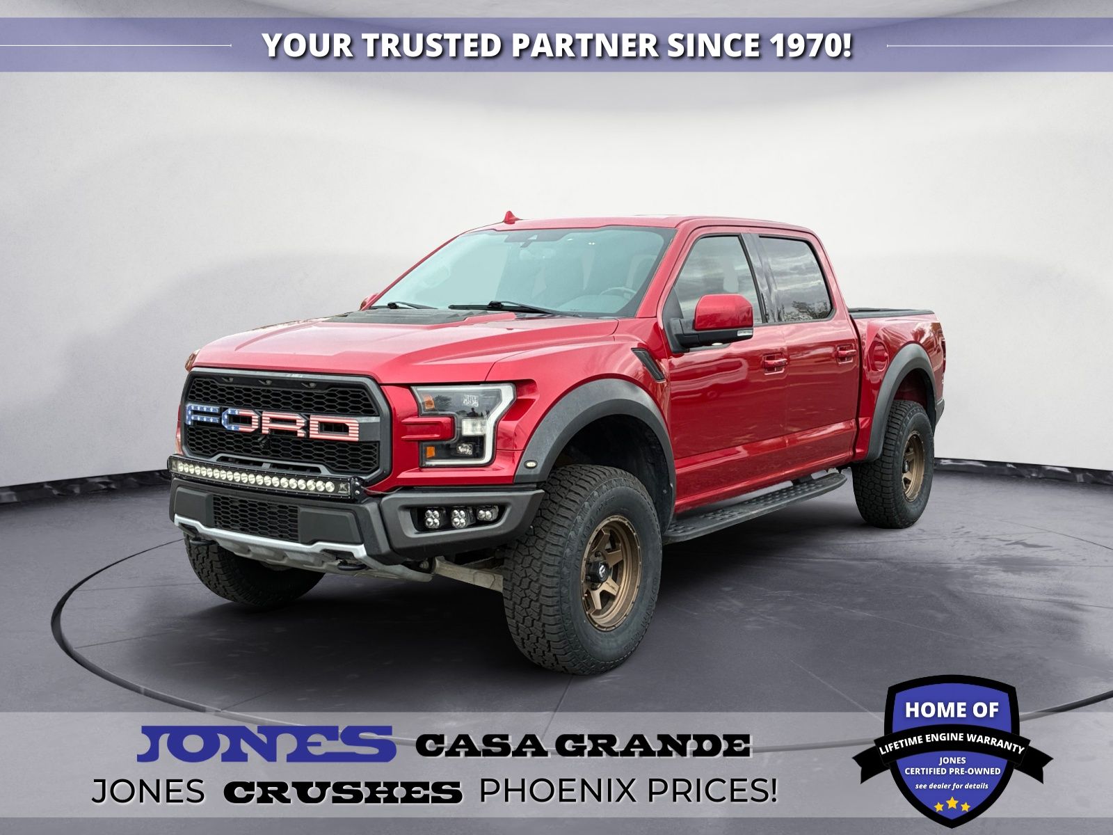 Rapid Red Metallic Tinted Clearcoat 2020 Ford F-150 Pickup Truck Four-Wheel Drive Automatic