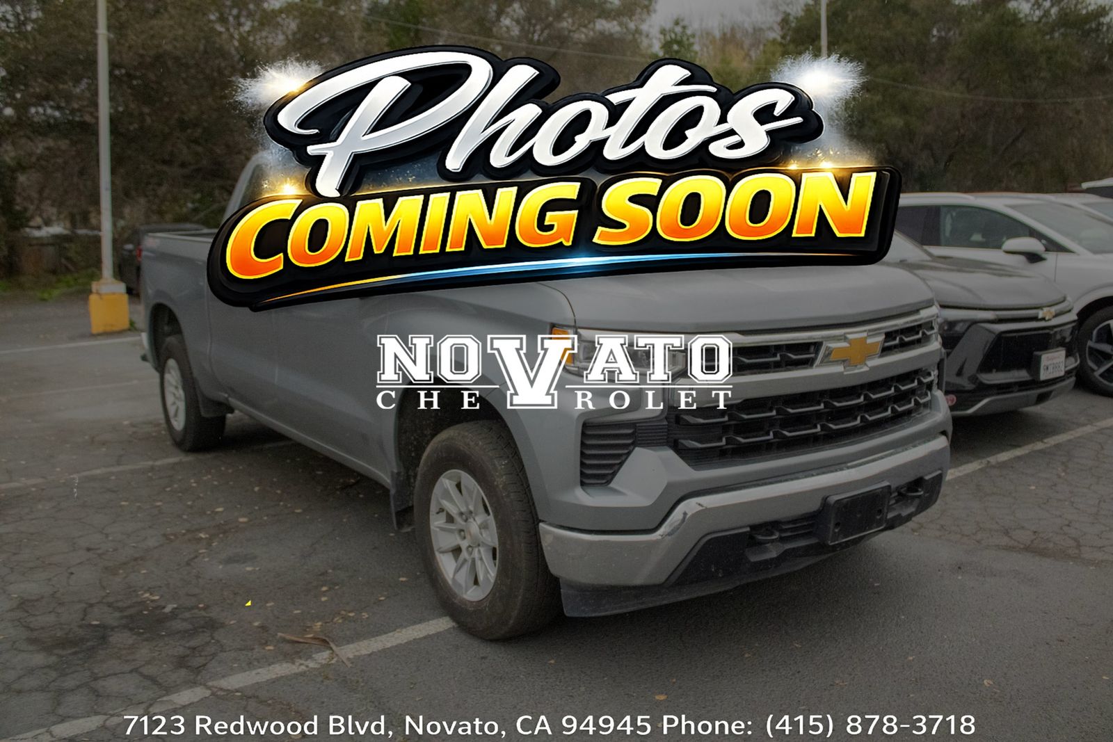Sterling Gray Metallic 2025 Chevrolet Silverado 1500 LT Crew Cab 4WD Pickup Truck Four-Wheel Drive Automatic