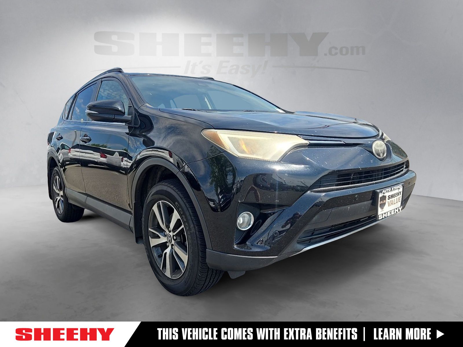 Black 2017 Toyota RAV4 SUV / Crossover All-Wheel Drive 6-Speed Automatic