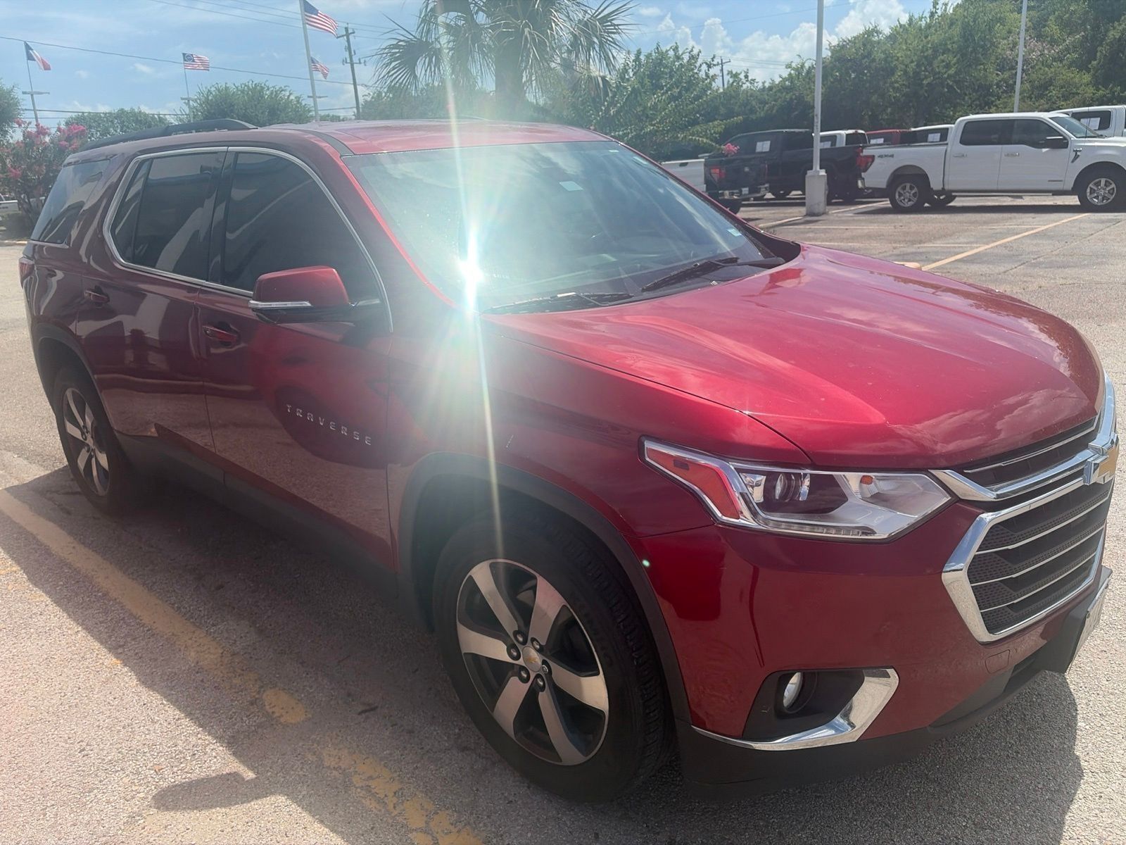 Red Tintcoat 2020 Chevrolet Traverse SUV / Crossover Front-Wheel Drive 9-Speed Automatic