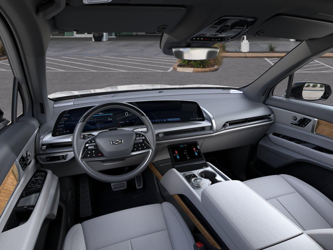2027 Cadillac VISTIQ Sport Silver at Bayway Cadillac of The Woodlands