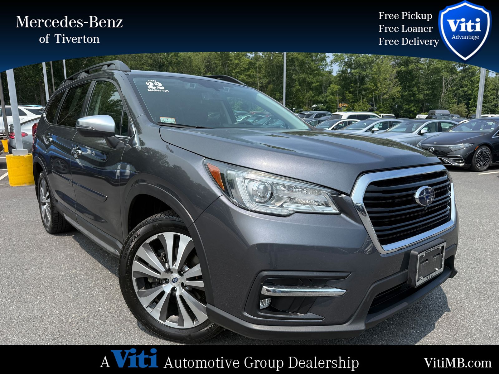 Magnetite Gray Metallic 2022 Subaru Ascent SUV / Crossover All-Wheel Drive Continuously Variable Transmission