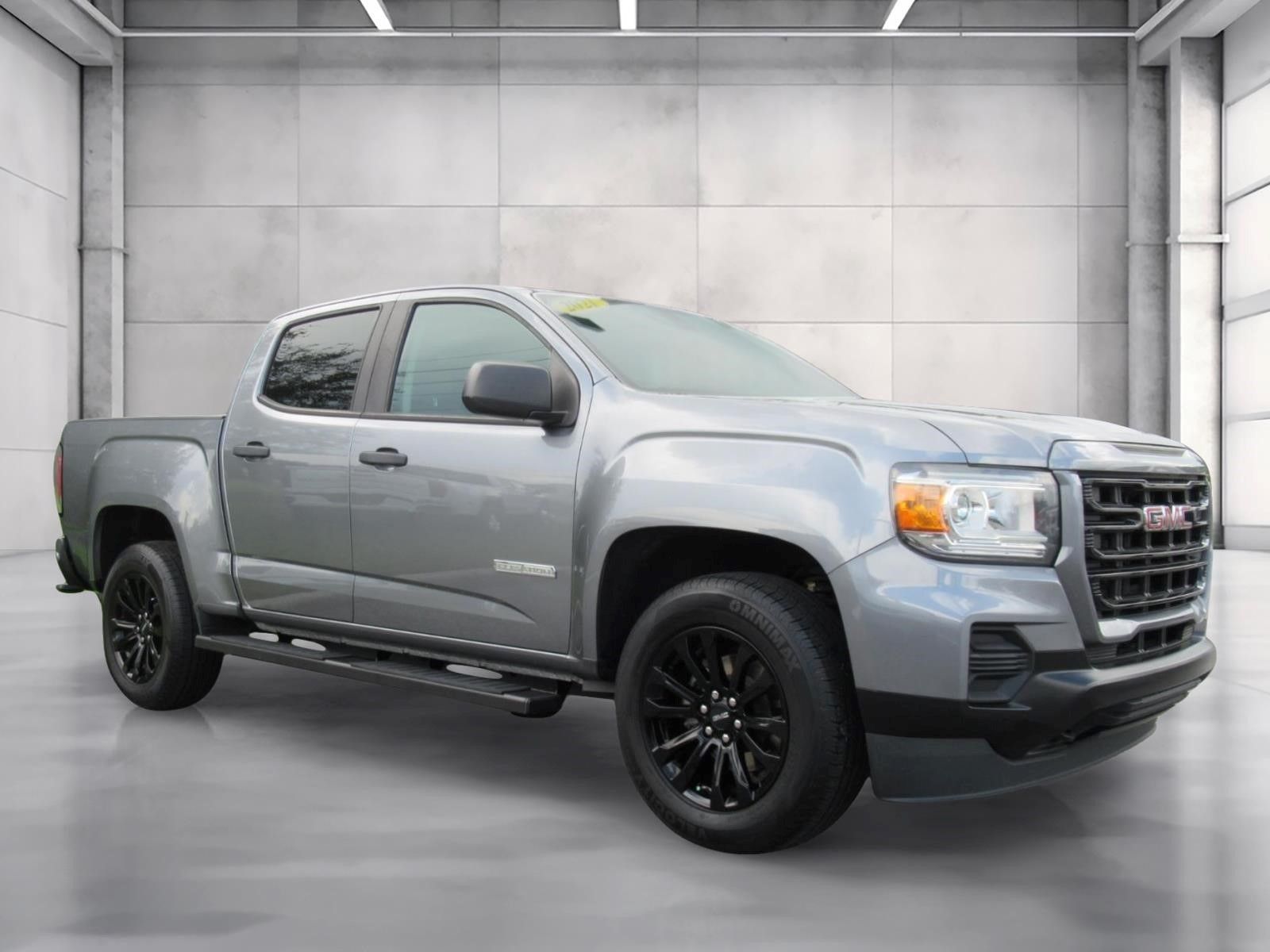 Gray (Satin Steel Metallic) 2021 GMC Canyon Pickup Truck 4X2 8-Speed Automatic