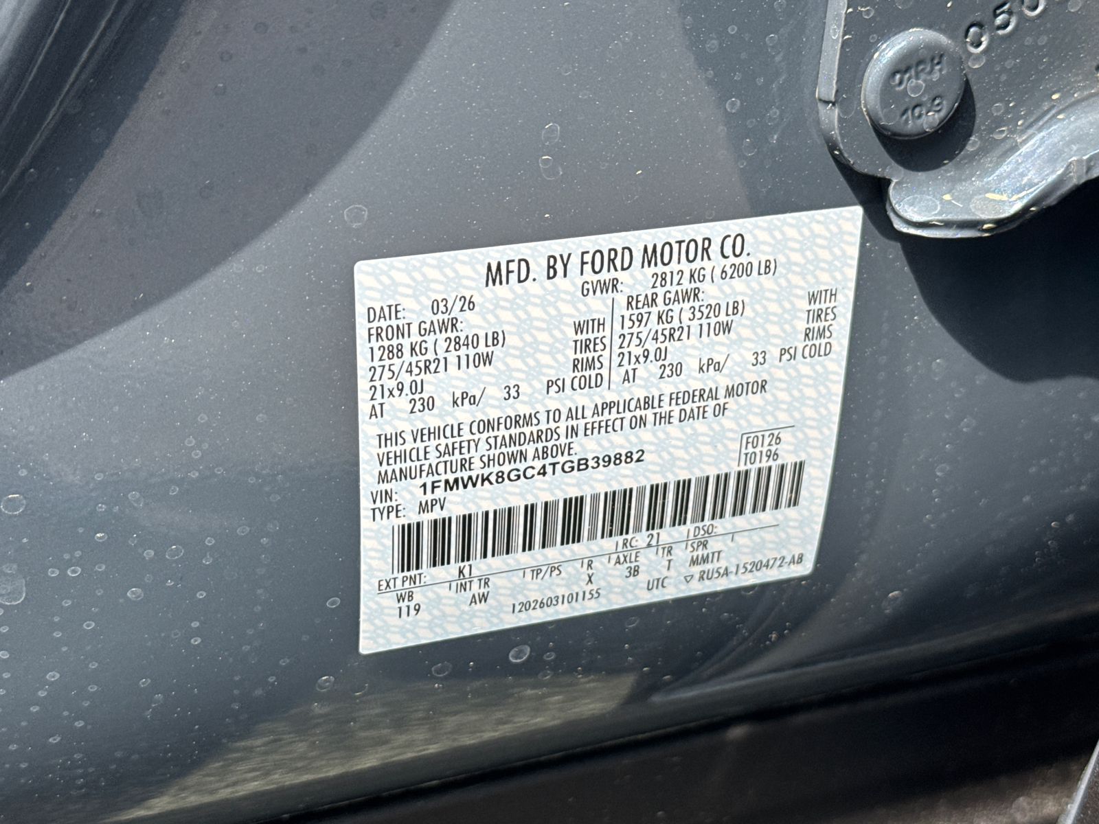 New 2026 Vapor Blue Metallic Ford ST image 34