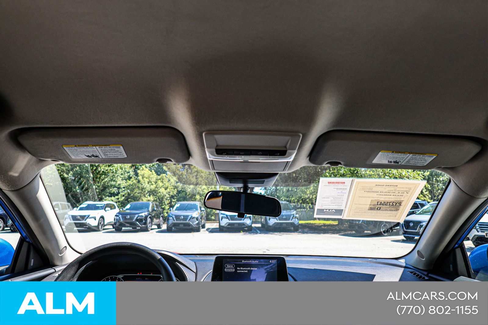 Used 2023 Blue Nissan SV image 44