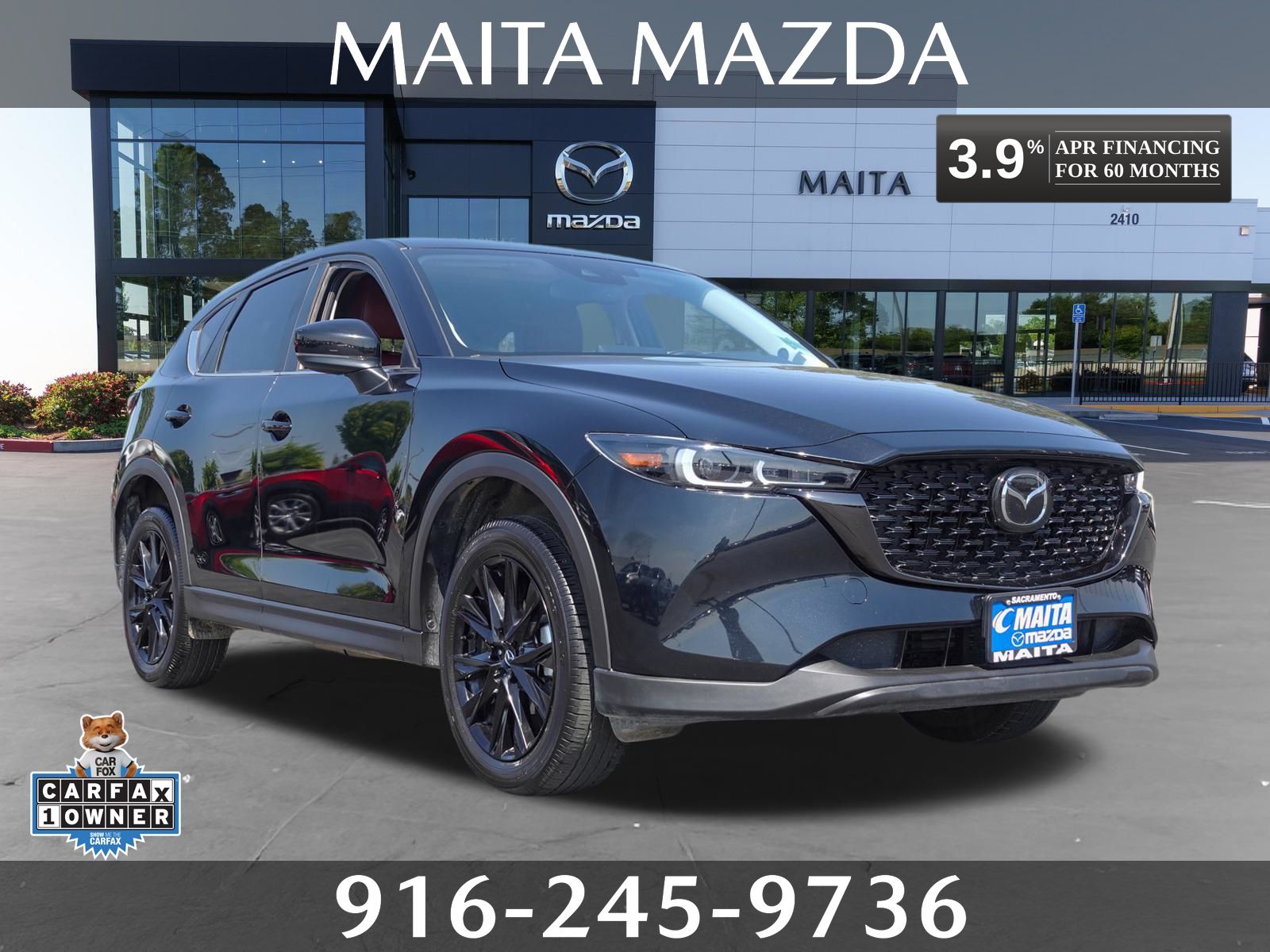 Jet Black Mica 2025 Mazda CX-5 SUV / Crossover All-Wheel Drive 6-Speed Automatic