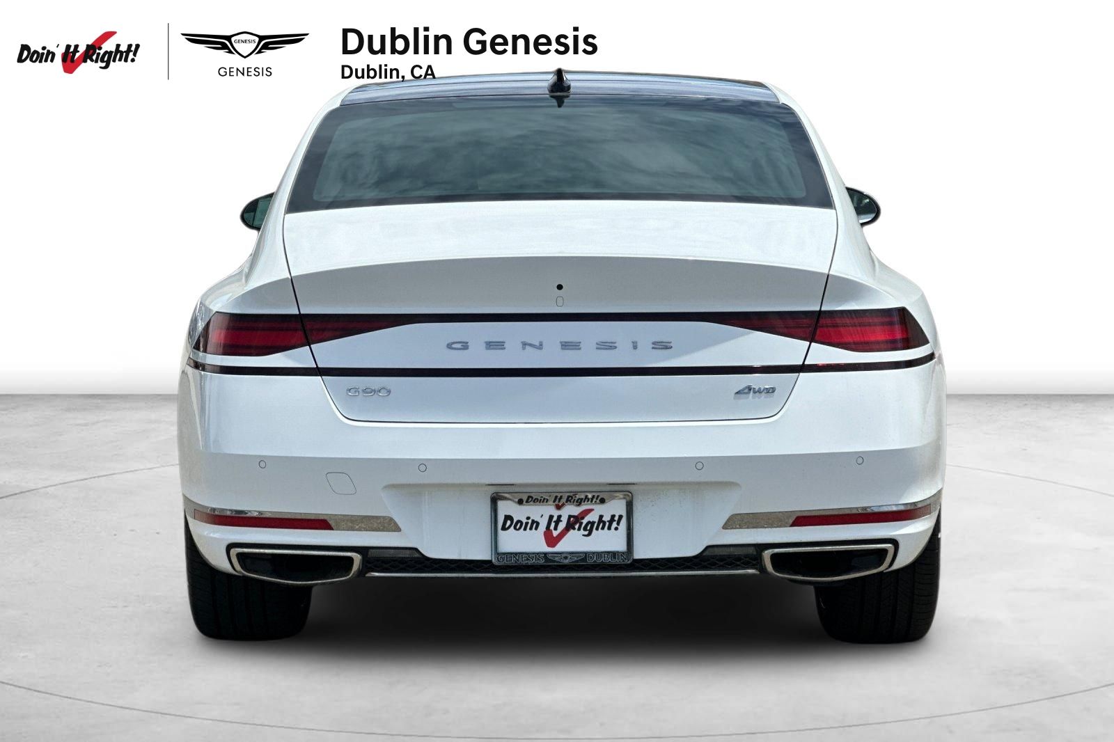 White 2026 Genesis G90 Sedan All-Wheel Drive 8-Speed Automatic