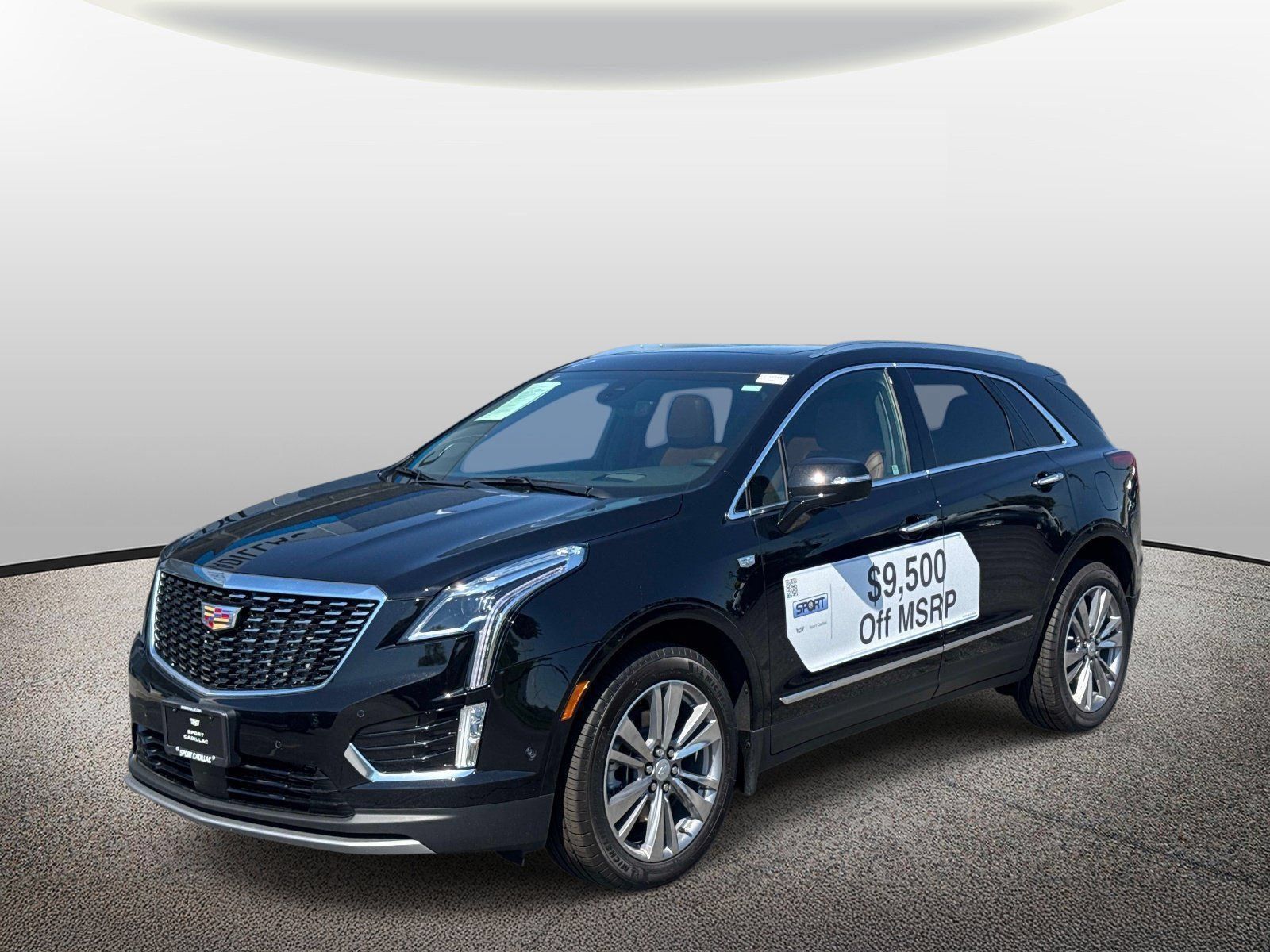 Stellar Black Metallic 2026 Cadillac XT5 SUV / Crossover Front-Wheel Drive 9-Speed Automatic